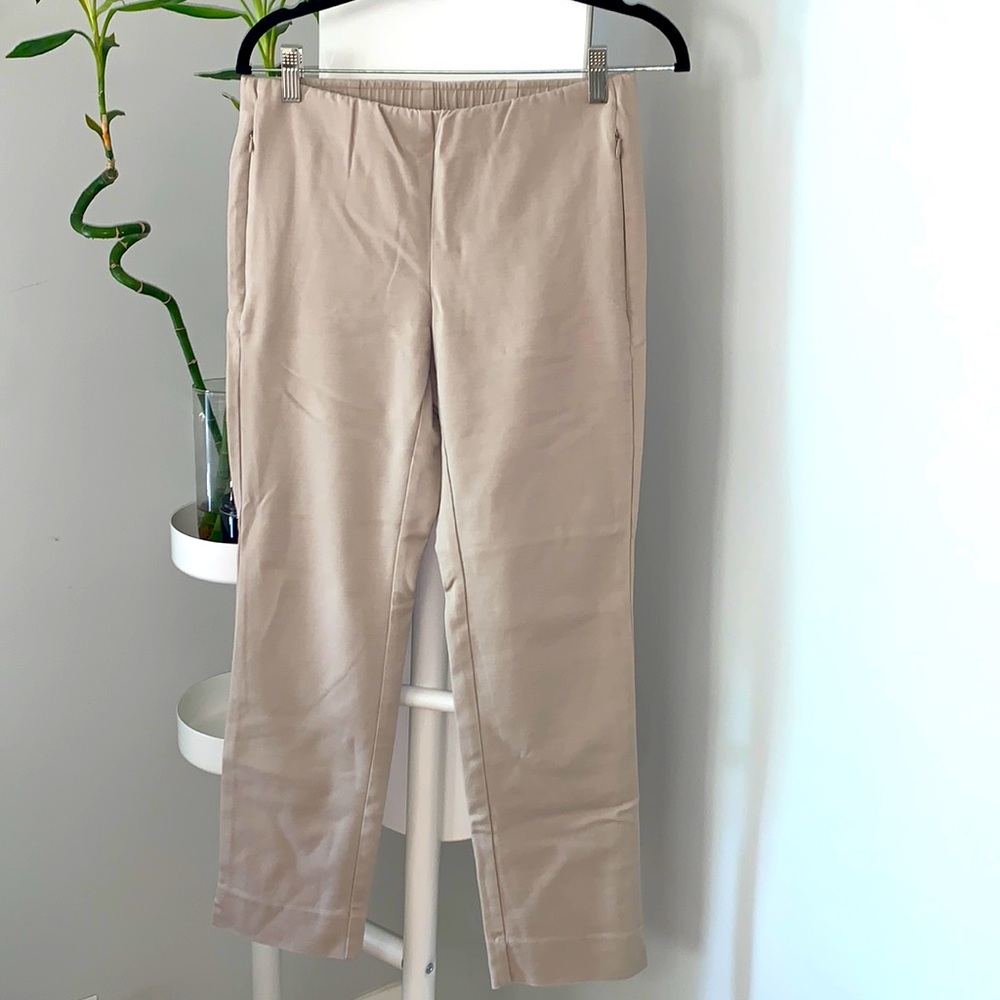 J Jill Essential Cotton Stretch Pull On Pants Sz6